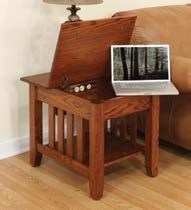 Hopewood Mission 38 301 S Laptop End Table Wayside Furniture